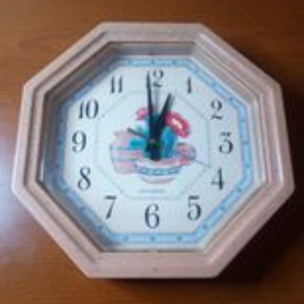 Vintage Burwood Southwest Homco Quartz Clock